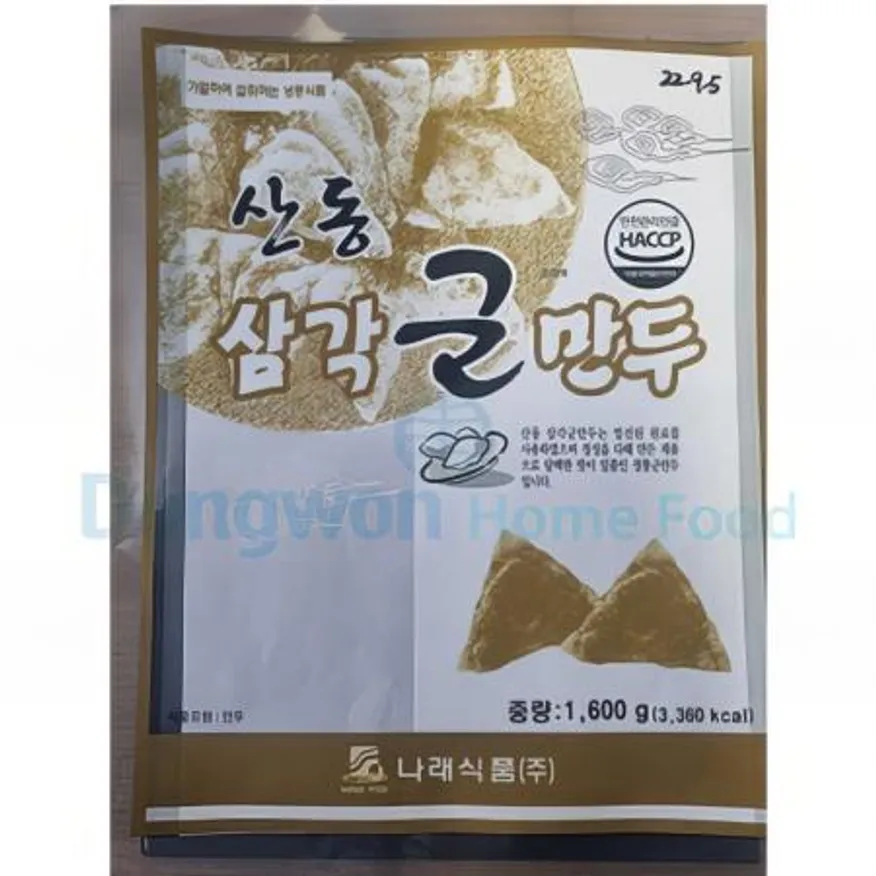 (16:30마감(D) 산동삼각군만두(나래/20g*80입/1.6kg)EA 이미지