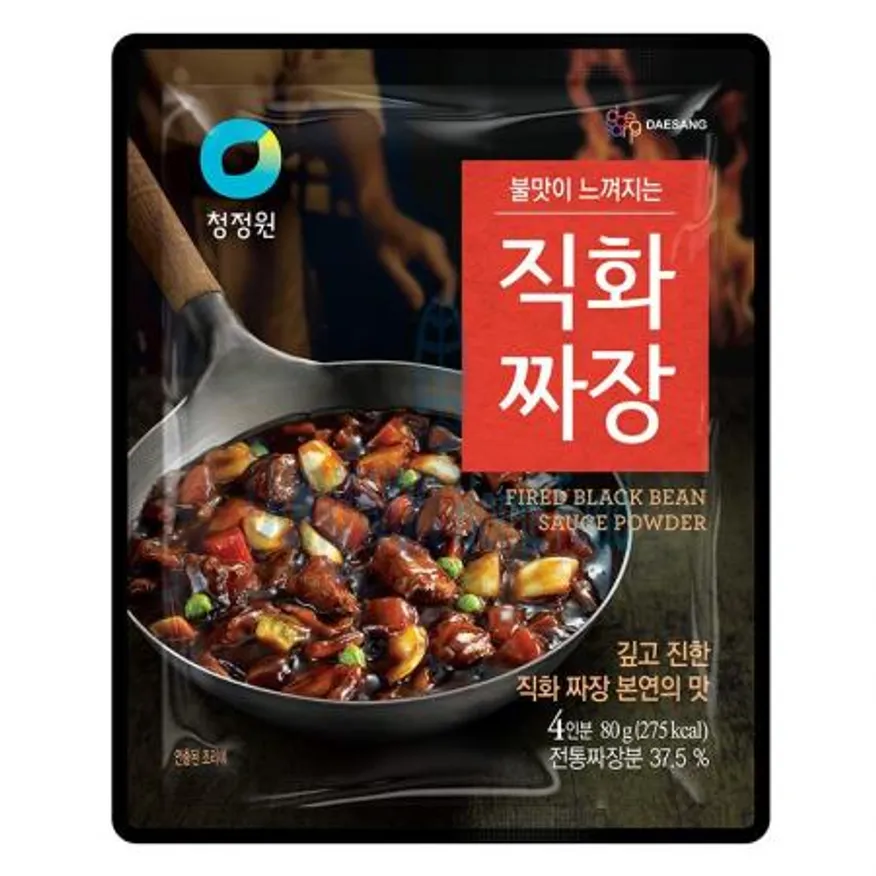 (16:30마감(D) 청정원옛날식짜장분말(대상/80g)EA 이미지