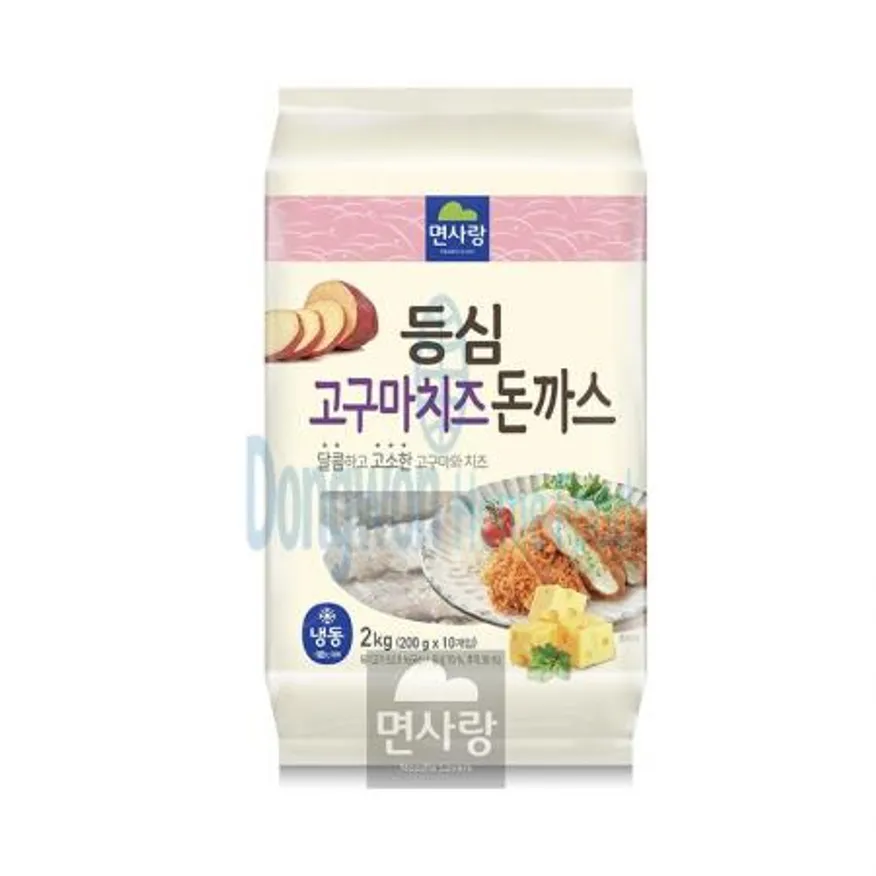 (16:30마감(D) 등심고구마치즈돈까스(면사랑/200g*10입/돼지고기:국산/2kg)EA 이미지