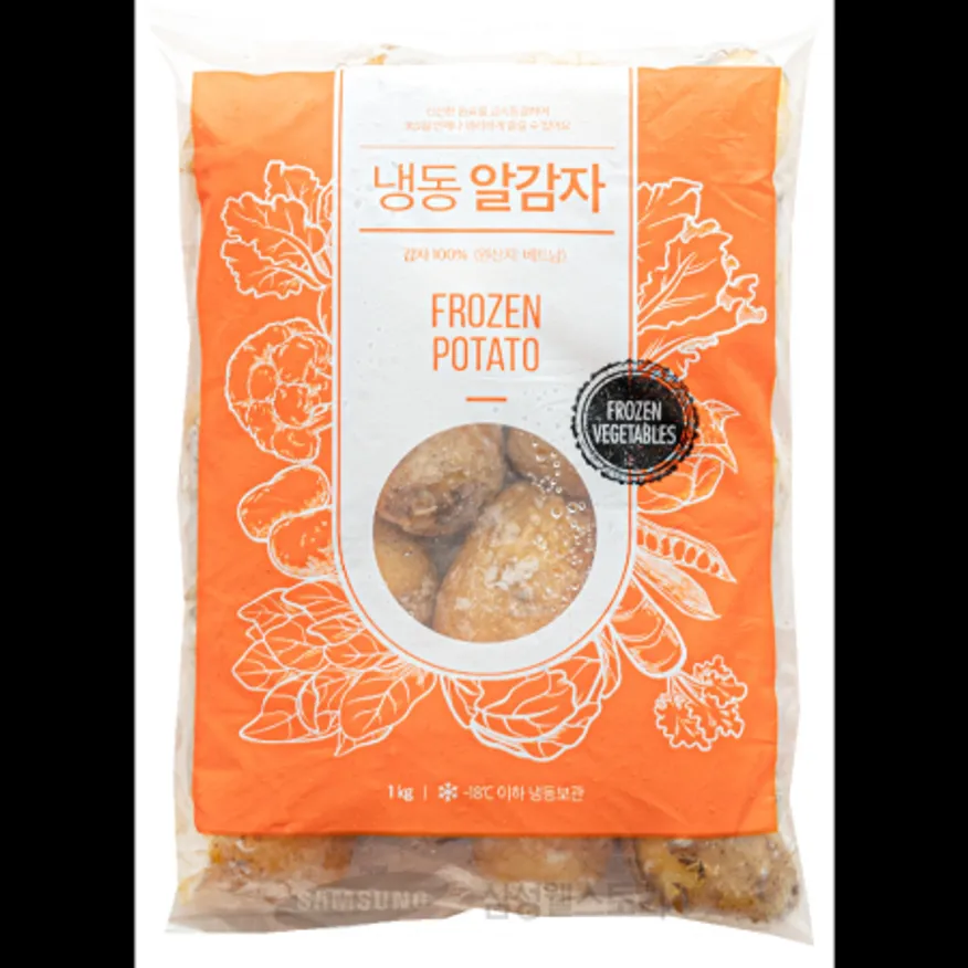 (16:30마감)냉동알감자(유피)(조림용/1KG/PAC/30~60G/베트남산) 이미지
