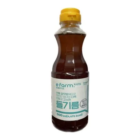 (D)[이팜키즈]들기름(국산/500mL)EA