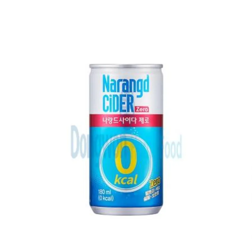 (16:30마감(D) 나랑드사이다제로(동아오츠카/180ML*30EA)BOX 이미지
