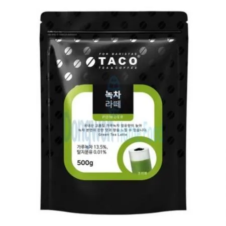 (16:30마감(D) 녹차라떼파우더(타코/500G)EA 이미지
