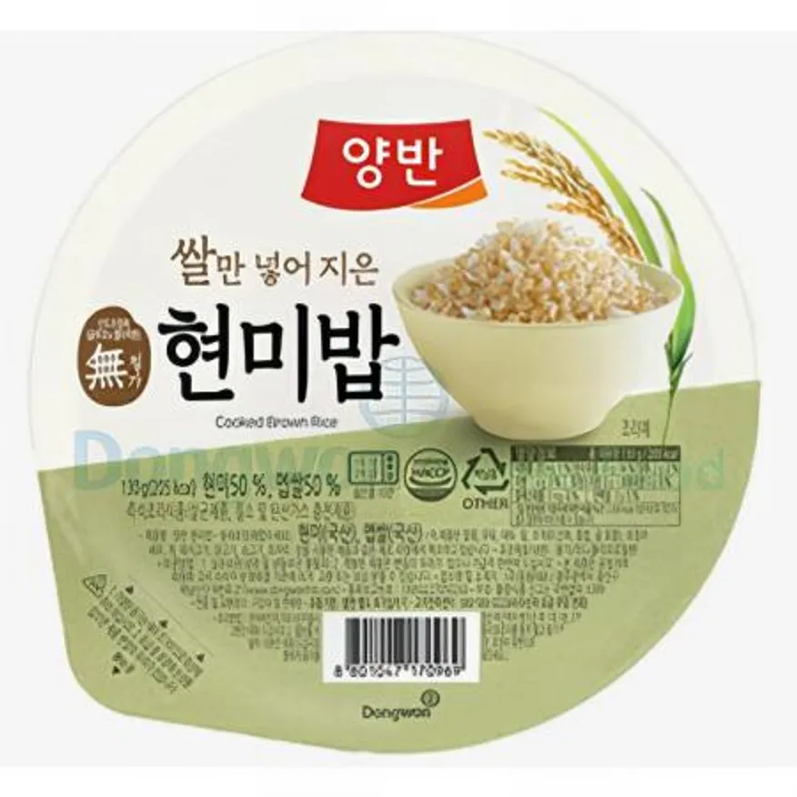 (16:30마감(D) 양반현미밥(현미:국산/동원/130g)EA 이미지