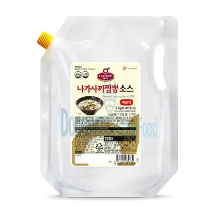 (16:30마감(D) 쉐프원나가사끼짬뽕소스(대상/매운맛/2kg)EA 이미지