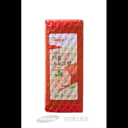 (16:30마감)더블스모크햄(1KG/PAC/계육:국산/진주햄/돈육) 이미지