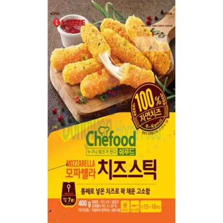 (16:30마감(D) 모짜렐라치즈스틱(롯데웰푸드/400g)EA 이미지