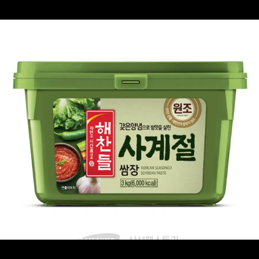 (16:30마감)사계절쌈장(해찬들/3KG/EA) 이미지