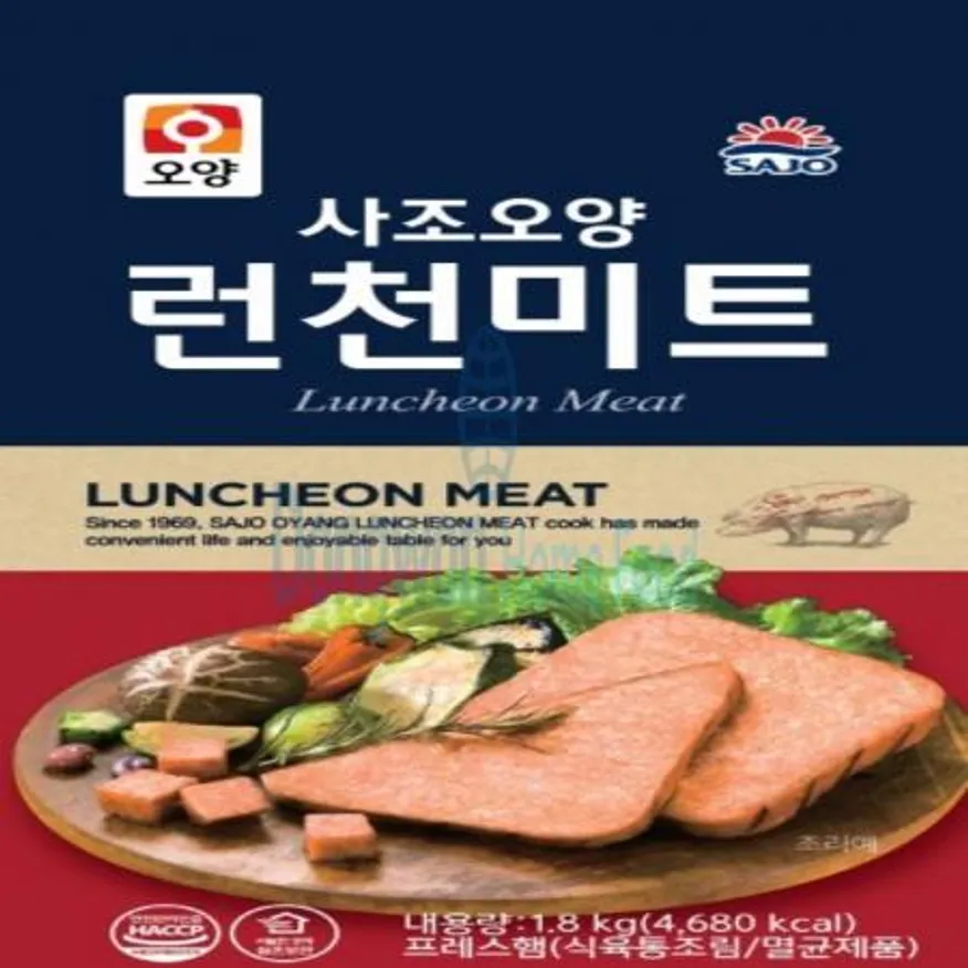 (16:30마감(D) 런천미트햄(사조오양/돼지고기:국산,닭고기:국산/1.8kg)EA 이미지