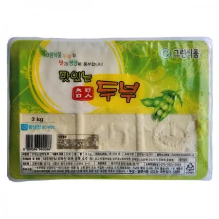 팩두부(그린/3kg/외국산)