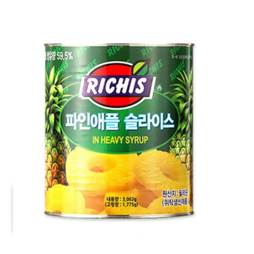 파인애플슬라이스(동서/3kg) 이미지