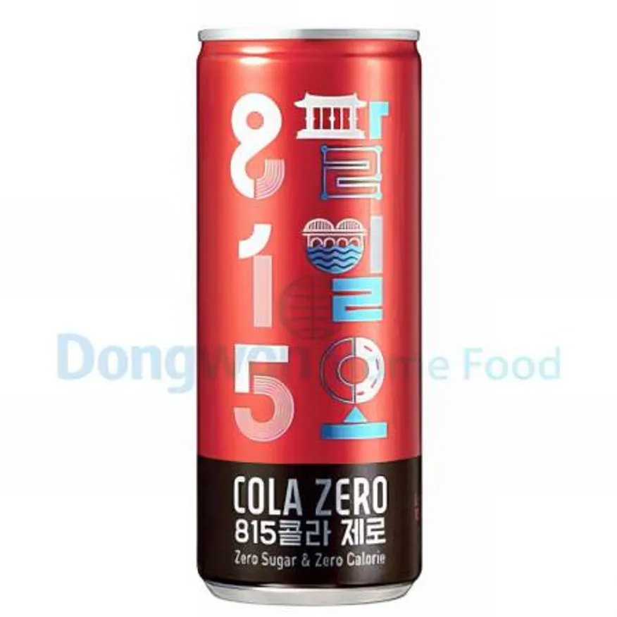 (16:30마감(D) 815콜라제로(웅진/250ML*30입/BOX)BOX 이미지