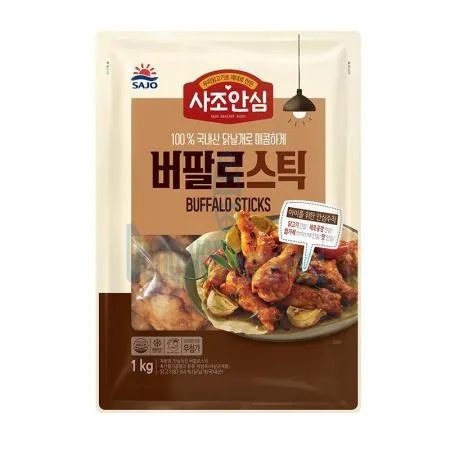 (16:30마감(D) 안심버팔로스틱(사조/계육:국내산/냉동/1kg)EA 이미지