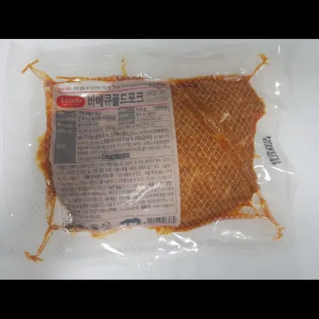 (16:30마감)바베큐풀드포크(에쓰푸드/500G/PAC/돈육:미국산) 이미지