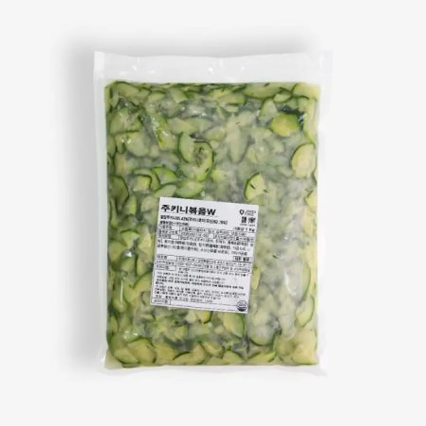 (16:30마감(D) 주키니볶음W(주키니:국산/정이푸드빌/냉동/1KG)EA 이미지
