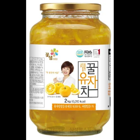(16:30마감)꿀유자차(꽃샘/2KG/EA/유자:국산) 이미지