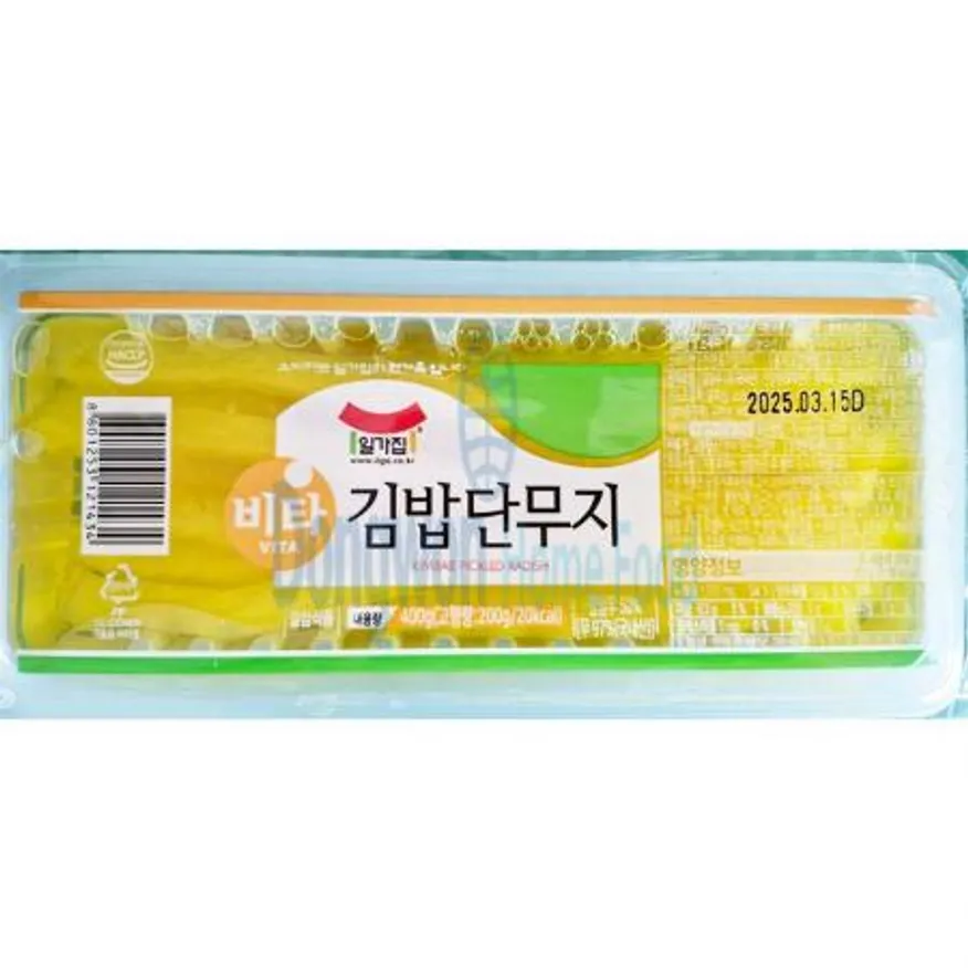 (16:30마감(D) 비타김밥단무지(일미농수산/400g)EA 이미지