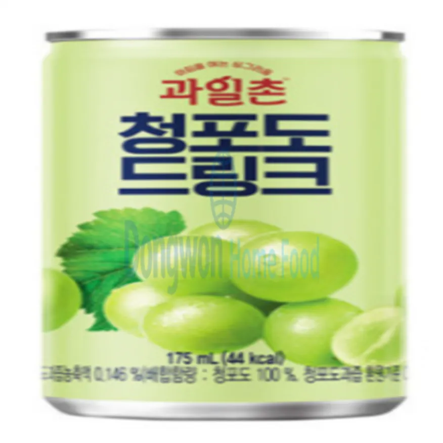 (16:30마감(D) 과일촌청포도드링크(해태/175ML*30EA)BOX 이미지