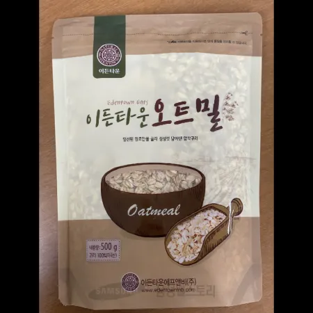 (16:30마감)오트밀(500G/EA/이든타운/귀리:미국산) 이미지