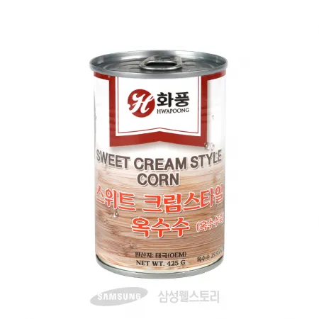(16:30마감)옥수수죽(400G/EA/태국산/화풍) 이미지