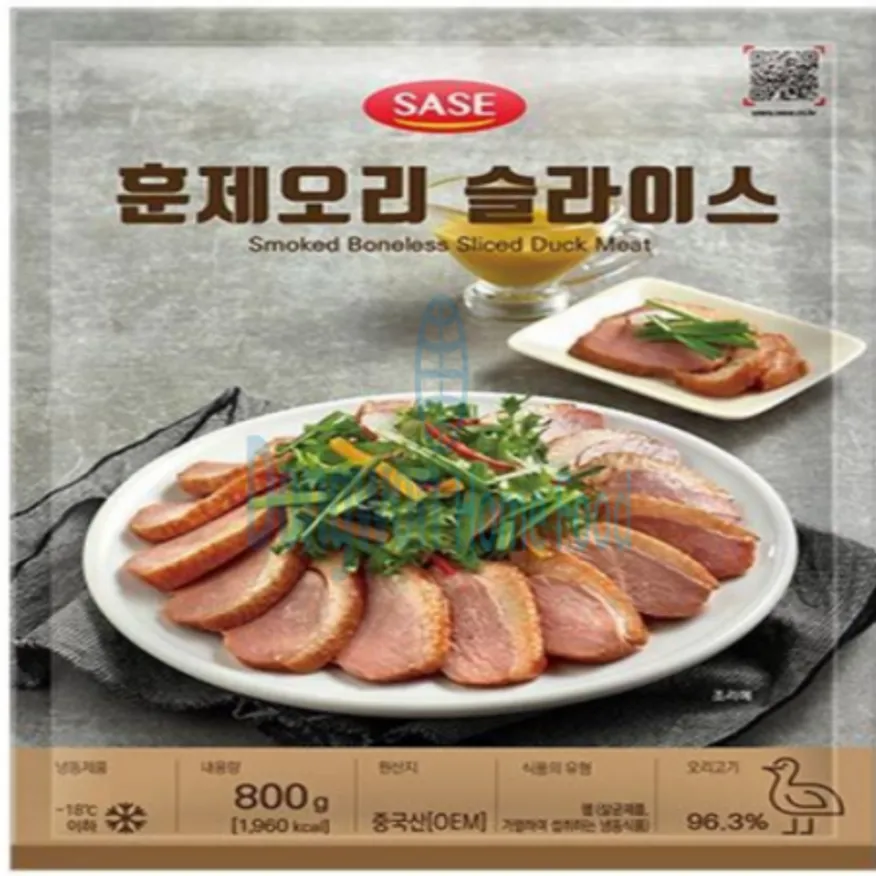 (16:30마감(D) 훈제오리슬라이스(사세/중국산/800g)EA 이미지