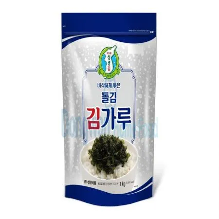 (16:30마감(D) 돌김가루(국내산/지도표성경/조미/1kg)EA 이미지