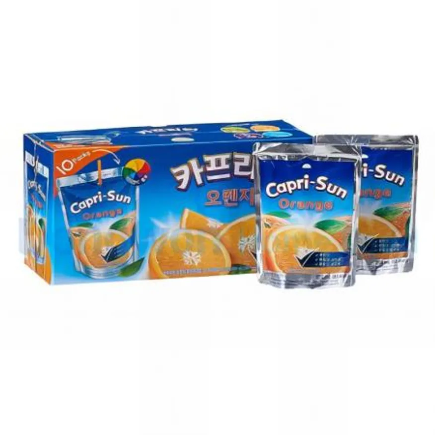 (16:30마감(D) 카프리썬오렌지(농심/200mL*10입)BOX 이미지