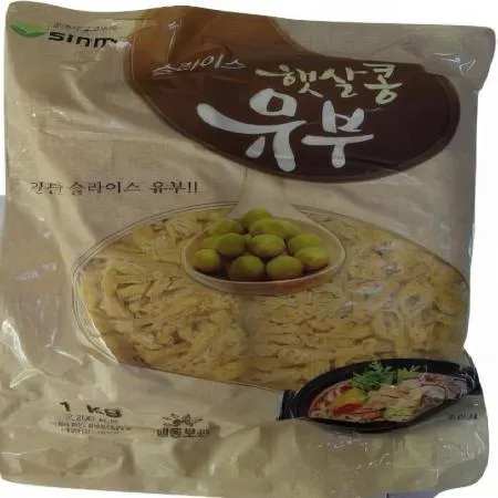(16:30마감(D) 유부(대두:외국산/신미/냉동/슬라이스/1kg)EA 이미지