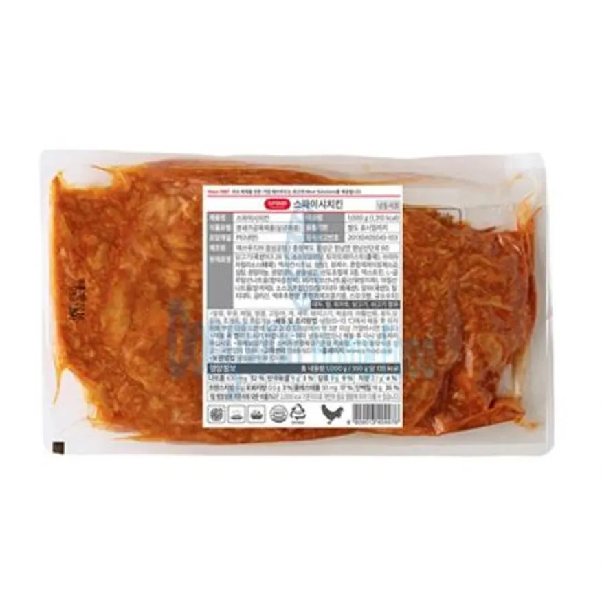 (16:30마감(D) 스파이시치킨(에쓰푸드/닭고기:국산/1KG)EA 이미지