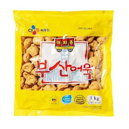 (16:30마감(D) 마차촌삼호부산어묵볼(연육:중국산/CJ씨푸드/1kg)EA 이미지