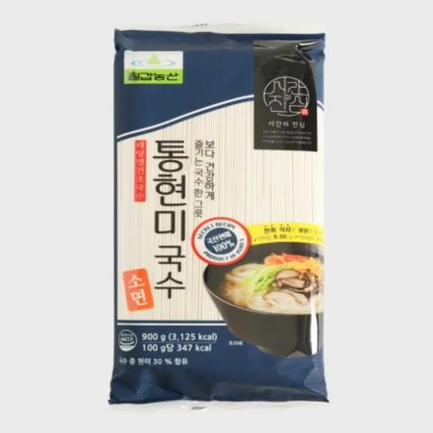 (16:30마감(D) 통현미국수(칠갑/소면/900g)EA 이미지