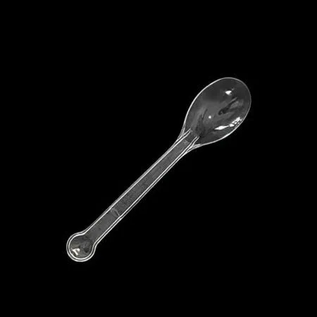 (D)일회용숟가락(벌크/125mm/PS/투명/500입/아이스스푼)EA