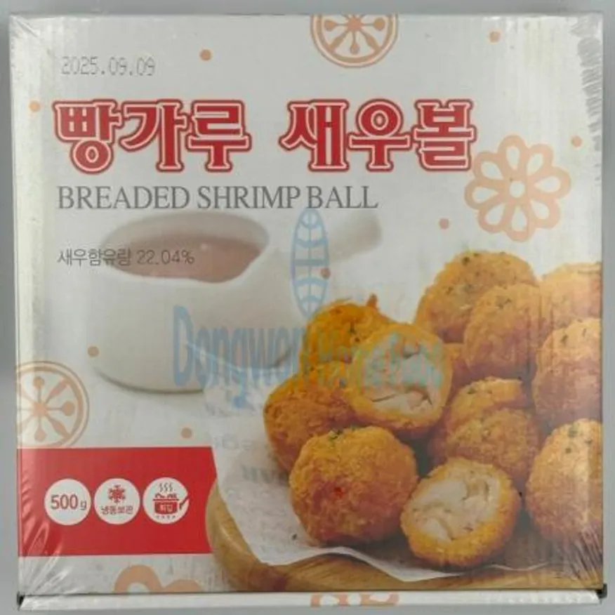 (16:30마감(D) 빵가루새우볼(빵가루:중국산,새우:중국산/랜시/20g*25입)EA 이미지