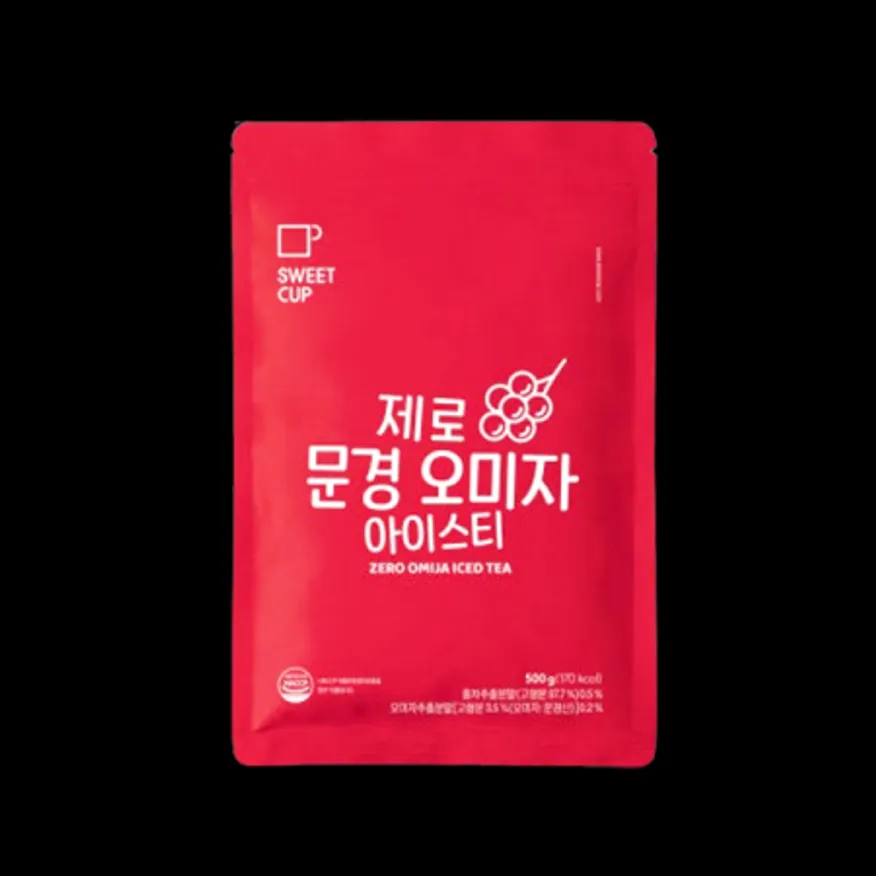 (16:30마감(L)제로문경오미자아이스티(스위트컵/500g) 이미지