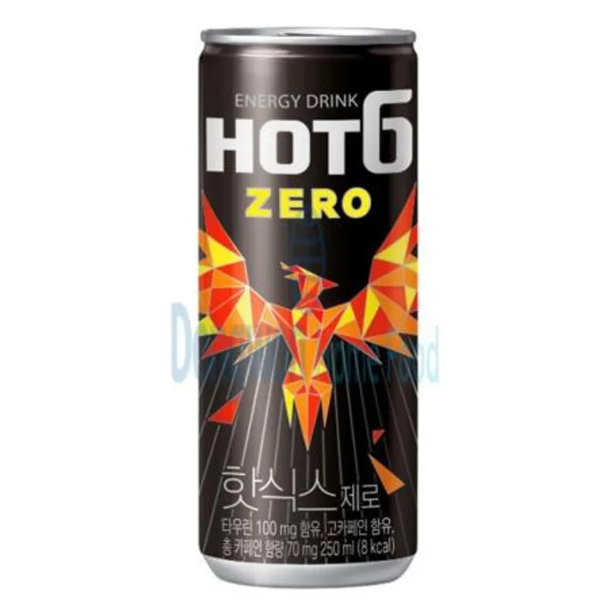 (16:30마감(D) 핫식스제로(롯데칠성/250ML*30EA)BOX 이미지