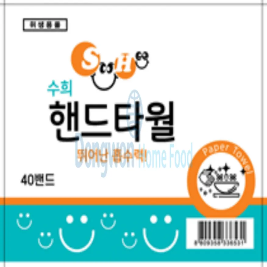 (16:30마감(D) 페이퍼핸드타올(수희/H201*90매*40밴드)BOX 이미지