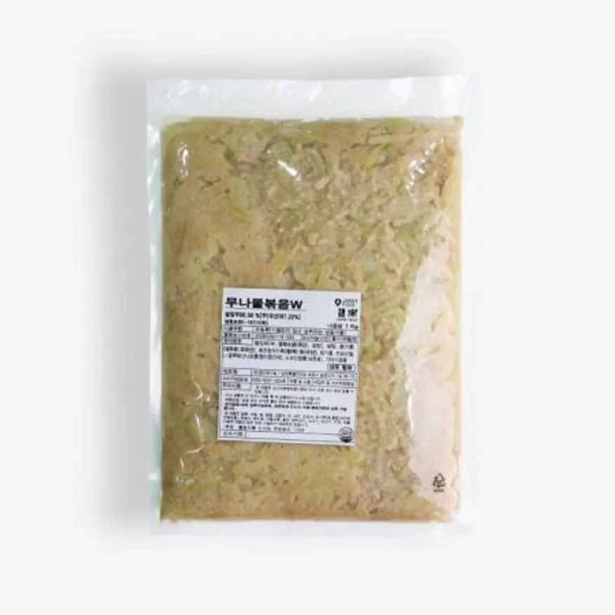 (16:30마감(D) 무나물볶음W(절임무:국산/정이푸드빌/냉동/1KG)EA 이미지