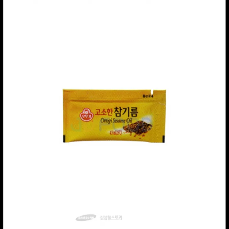 (16:30마감)일회용참기름(오뚜기/4.5ML/EA*1000EA/BOX/참깨:외국산) 이미지