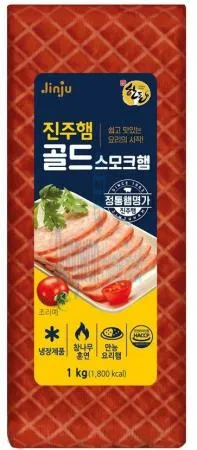 (16:30마감(D) 골드스모크햄(진주햄/돼지고기:국산,닭고기:국산/1kg)EA 이미지
