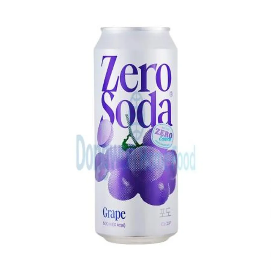 (16:30마감(D) 제로소다포도(클룹/500ML*24EA)BOX 이미지