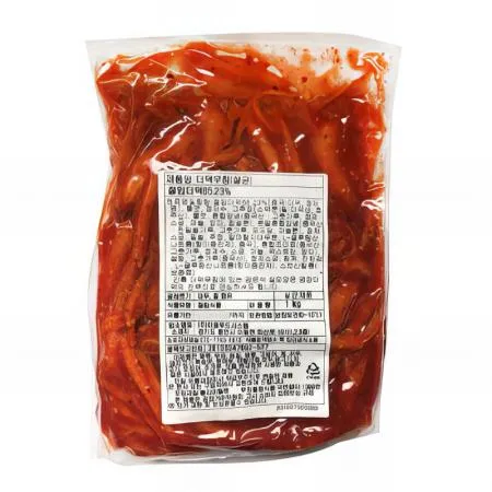 (16:30마감(D) 더덕장아찌(중국산/이음/고추장/1kg)EA 이미지