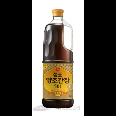 (16:30마감)양조간장501S(1.7L/EA/탈지대두:외국산/샘표) 이미지