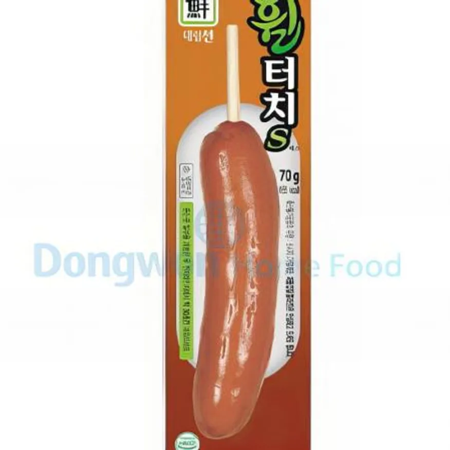 (16:30마감(D) 휠터치S소시지(사조대림/돈육:국산,외국산,계육:국내산/70g)EA 이미지