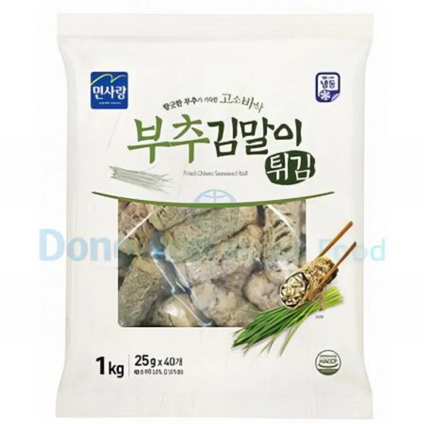 (16:30마감(D) 부추김말이튀김(면사랑/25g*40입/1kg)EA 이미지