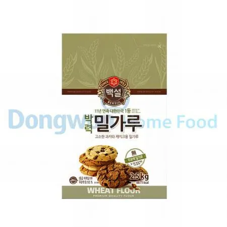 (16:30마감(D) 백설밀가루(CJ/박력/1등급/2.5kg)EA 이미지