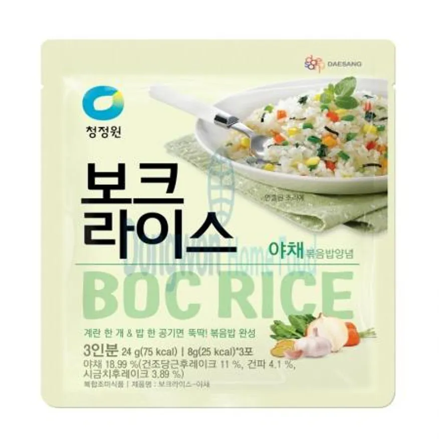 (16:30마감(D) 청정원보크라이스야채(대상/상온/8g*3입)EA 이미지