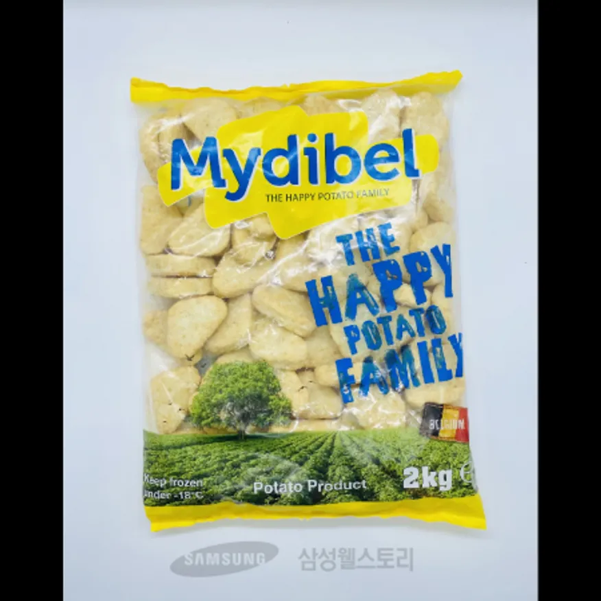 (16:30마감)냉동감자튀김(2KG/EA/벨기에산/마이디벨/미니삼각해쉬브라운) 이미지
