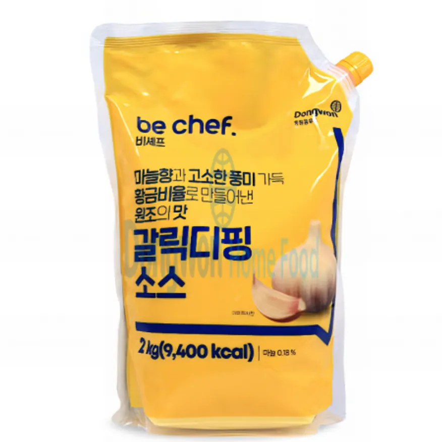(16:30마감(D) be chef. 갈릭디핑소스(2KG/동원홈푸드)EA 이미지