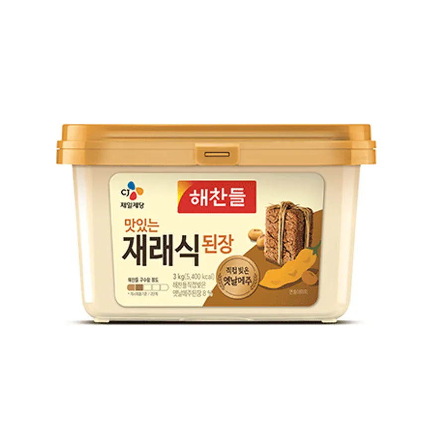 (16:30분마감)해찬들 재래된장(실온 3Kg) 이미지