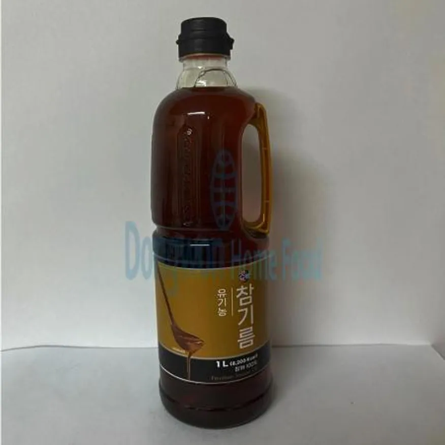 (16:30마감(D) 유기농참기름(참깨:인도산/맛뜨락/1L)EA 이미지